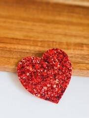 Glitter Kalp Citcit Toka