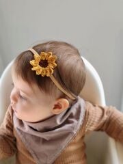 Ayçiçeği Bebek Bandana