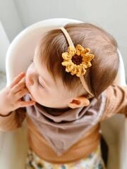 Ayçiçeği Bebek Bandana