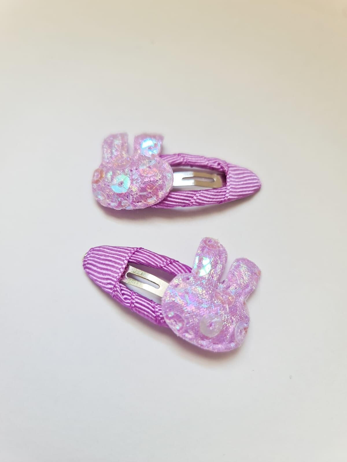 3.5 cm Mini Tavşi Payetli citcit cift Lila
