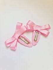 Fiyonklu Citcit Toka Pembe Cift