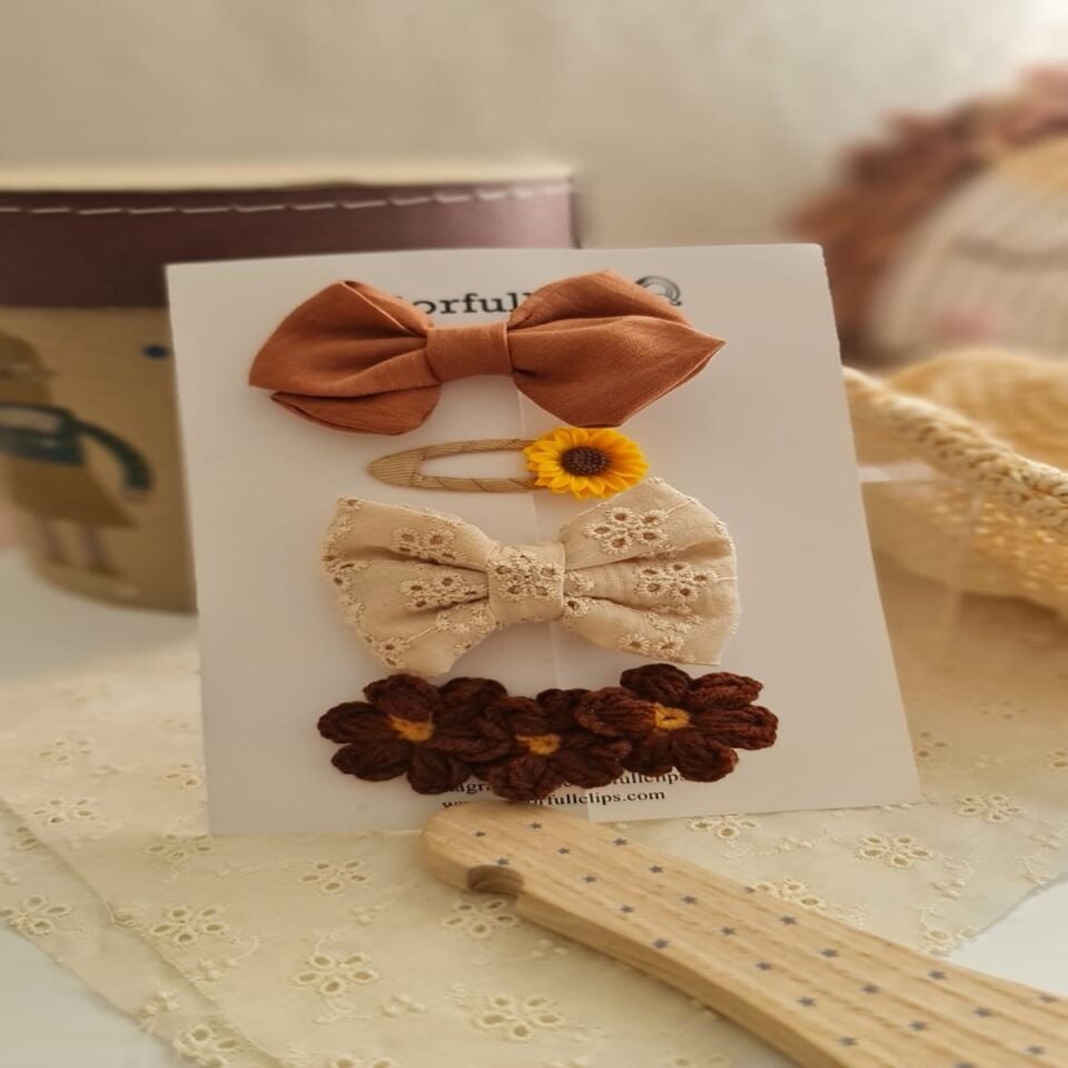 Ayçiçeği Çıtçıt Set