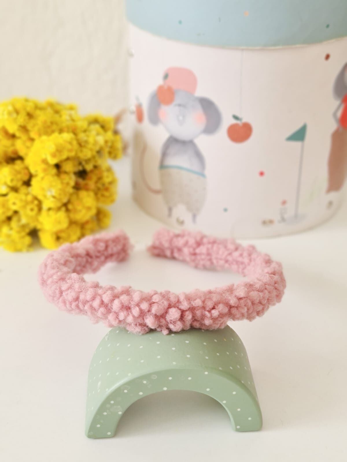 Sheep Peluş Taç Gül Kurusu