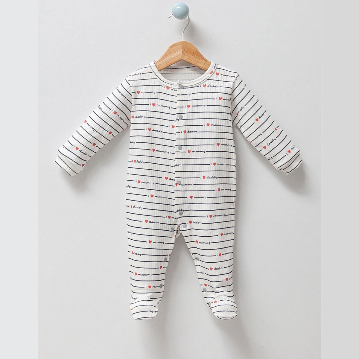 Mom -Dad Yazili Unisex Tulum